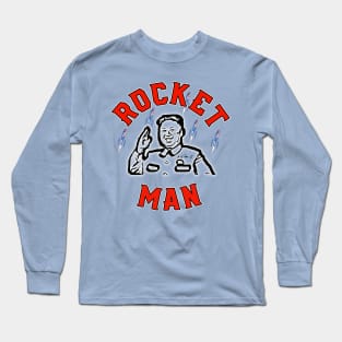 Rocket Man by Basement Mastermind Long Sleeve T-Shirt